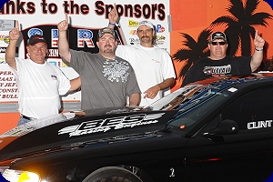 Clint Lonon in the Winner's Circle at PBIR
