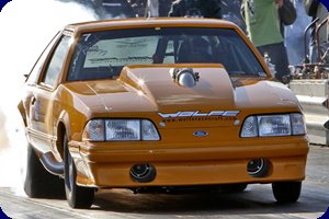 David Wolfe resets Drag Radial 1/4 Mile Record