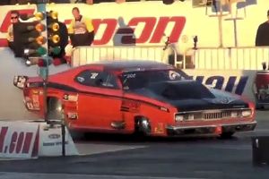 Todd Tutterow new Pro Mod MPH Record Holder