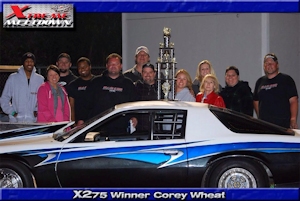 Corey Wheat EX275 Winner