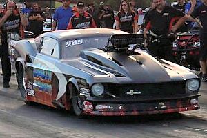 Jason Harris PDRA Pro Nitrous Winner at TRP