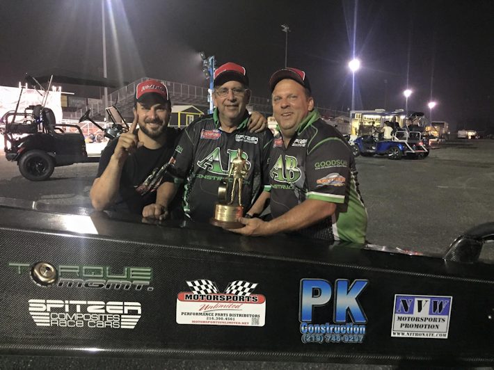 Booher Wins NHRA Top Alcohol Dragster at Gateway