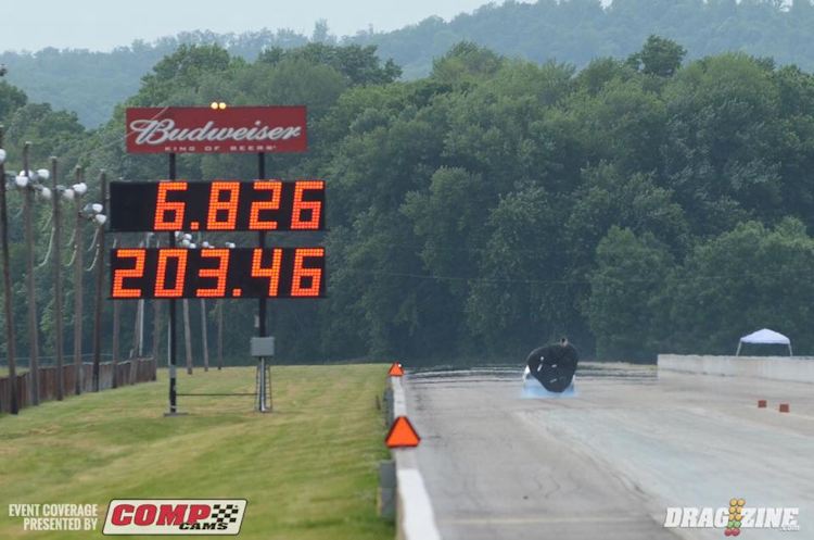 Eric Gustafson sets new NMCA Street Outlaw Record!