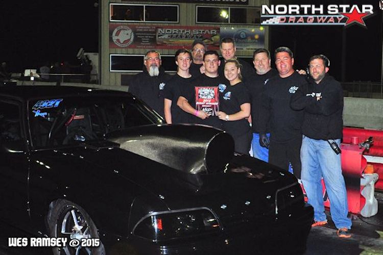 Tyler Stubbe X275 Winner at North Star Dragway