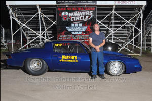 Warren Blanc Wins Electronics  at Kansas International Dragway