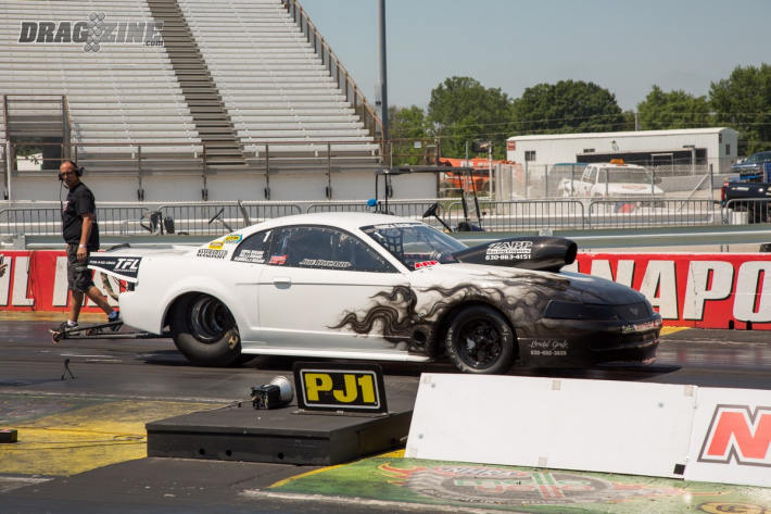 Joe Bucaro NMCA Pro Street Winner at Indy