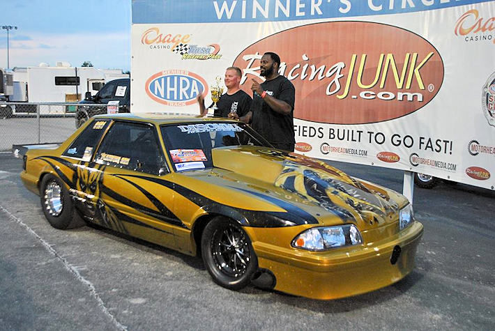 Shawn Ayers Limited Drag Radial winner at Tulsa Radial Revenge