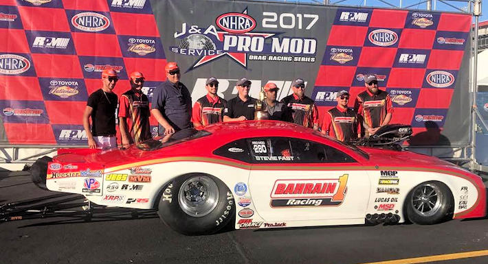 Steve Jackson wins NHRA Pro Mod at Vegas