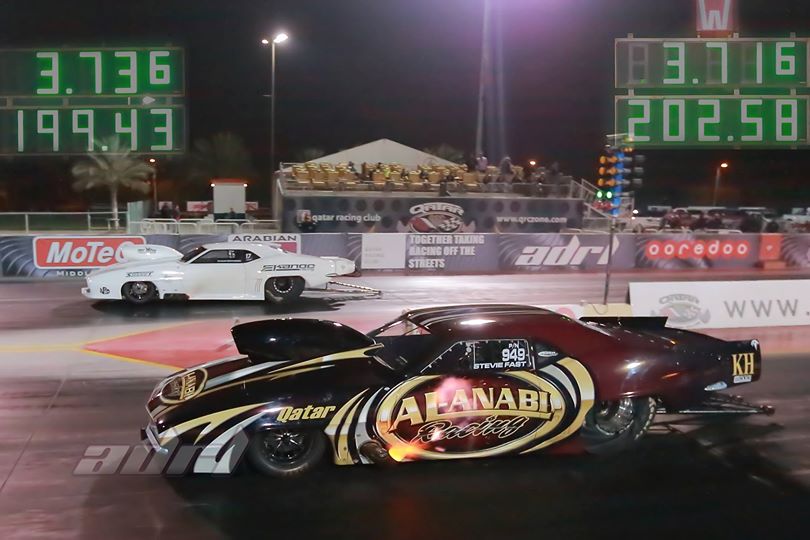 Stevie Fast sets new Pro Nitrous Record, 3.73@199