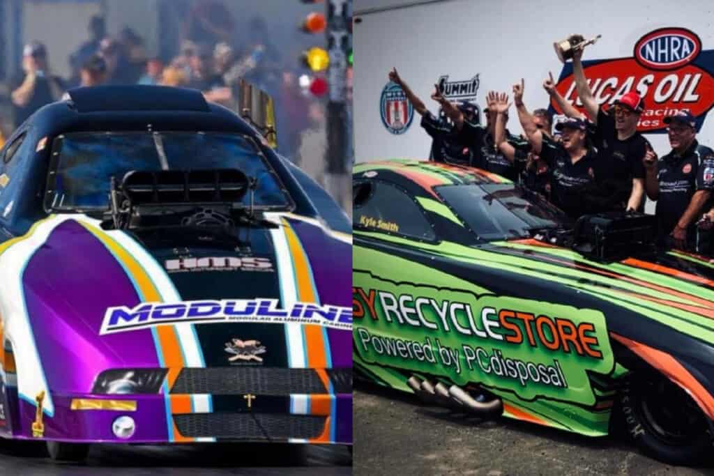 2 big wins this weekend in Top Alcohol Funny Car for guys running Neal Chance Racing Converters! Kyle Smith won NHRA event at Heartland Park in Topeka KS and Keith Zimmerer in the Penny Pincher Funny Car won the Funny Car Chaos and set a new track record 3.83 in Albuquerque. Both run Neal Chance Billet Aluminum Converters!