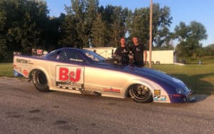 Steve Macklyn 2023 Midwest Drag Racing Series Top Alcohol Funny Car Champion