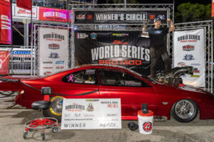 Quick Nick Schroeder wins World Series of Pro Mod Pro 10.5 in an all Neal Chance final against Dan Norris. 2024